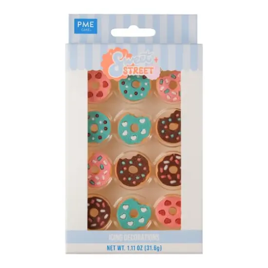 PME Cake Sweet Street&reg; Donuts Icing Decorations {3}