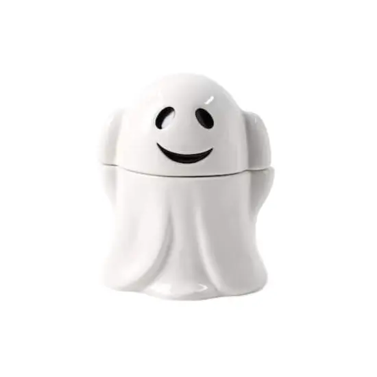6.75" Ceramic Ghost Candy Jar by Makery&trade; {1}