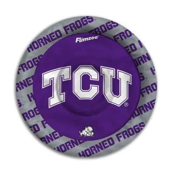 NCAA Flimzee Bean-Bag Flying Disc TCU Horned Frogs {1}