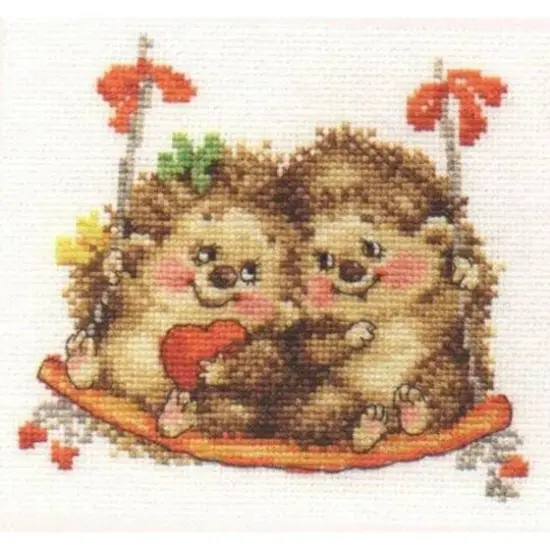 Alisa On The Swings Cross Stitch Kit {1}