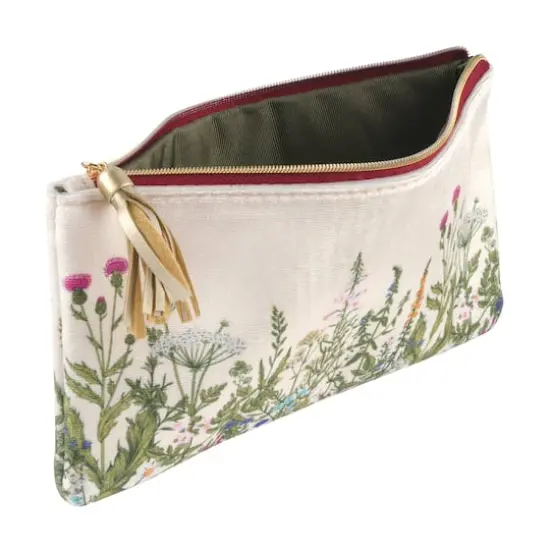 Velvet Floral Accessory Bag by Artist's Loft&trade; {3}