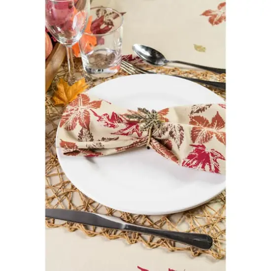DII&reg; Rustic Leaves Dinner Napkins, 6ct. {5}
