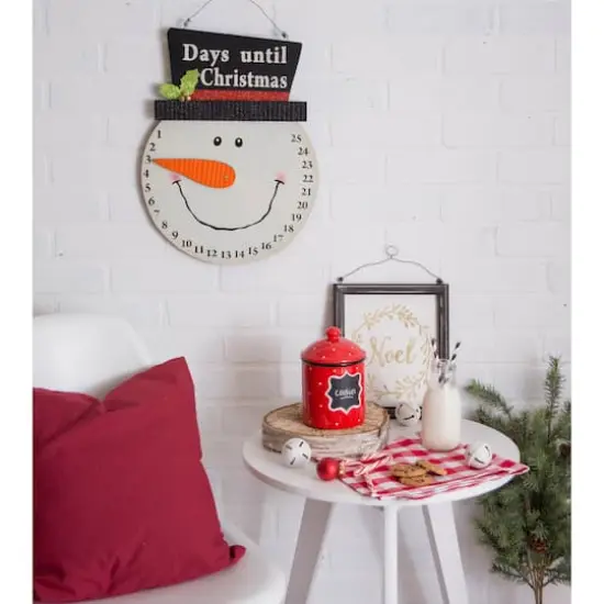 DII&reg; Snowman Days Til Christmas Hanging Sign {3}