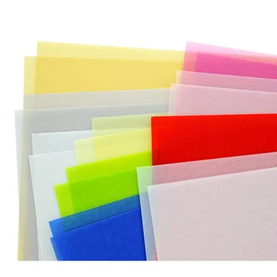 PA Paper&trade; Accents Rainbow Vellum Gem Hues 8.5" x 11" Paper Pack, 100 Sheets {3}
