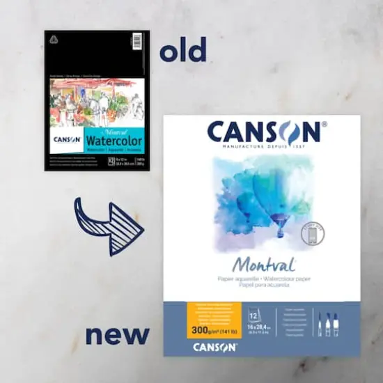 Canson&reg; Montval&reg; Artist Series Watercolor Paper Pad {4}