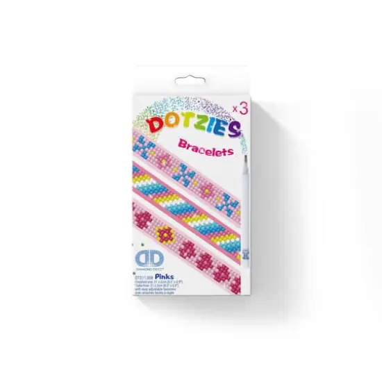 Diamond Dotz® Dottiez® Pinks Bracelets Diamond Painting Artwork Kit {3}
