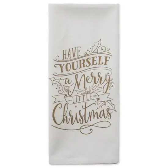DII&reg; Assorted Merry Little Christmas Dishtowel Set {8}