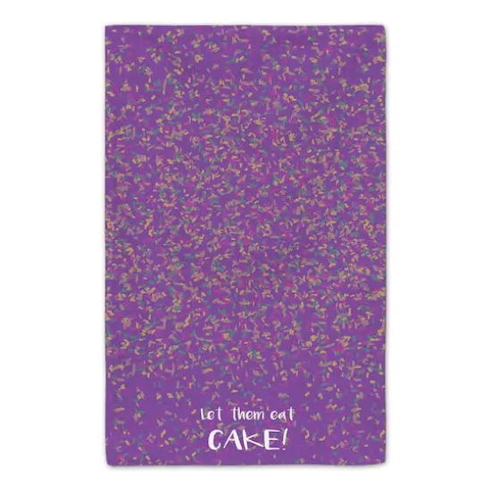 Let Them Eat Cake Mardi Gras Tea Towel Set {5}