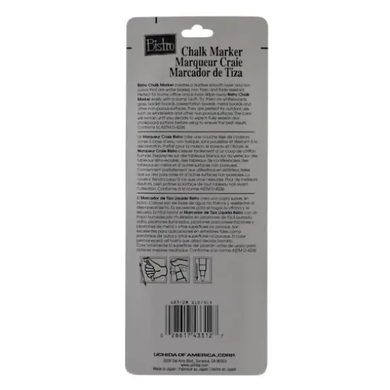 Marvy&reg; Uchida Bistro Chisel Tip Metallic Chalk Markers {5}