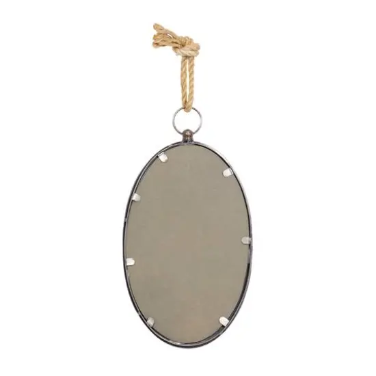 Gray Metal Glam Hanging Wall Mirrors, 5ct. {6}