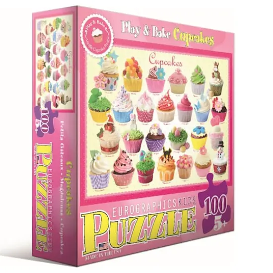 Play & Bake Cupcakes 100 Piece Kids Jigsaw Puzzle {1}