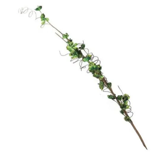 Green Sugared Fruit Spray with Glitter Accents {3}