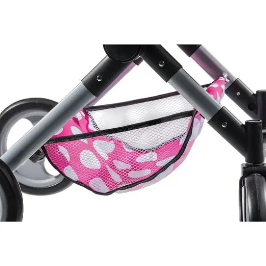 Lissi Dolls Modern Twin Baby Doll Stroller {8}