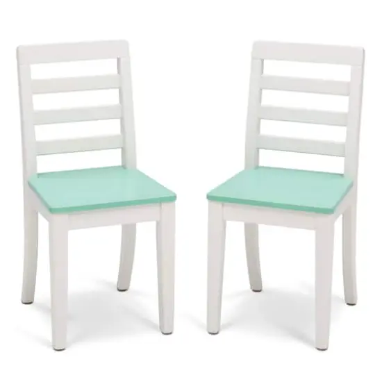 Delta Children Gateway Table & 2 Chairs Set White {5}