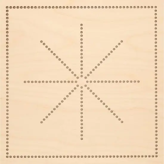 Leisure Arts® Intermediate Butterfly Wood Stitched String Art Panel Kit {5}