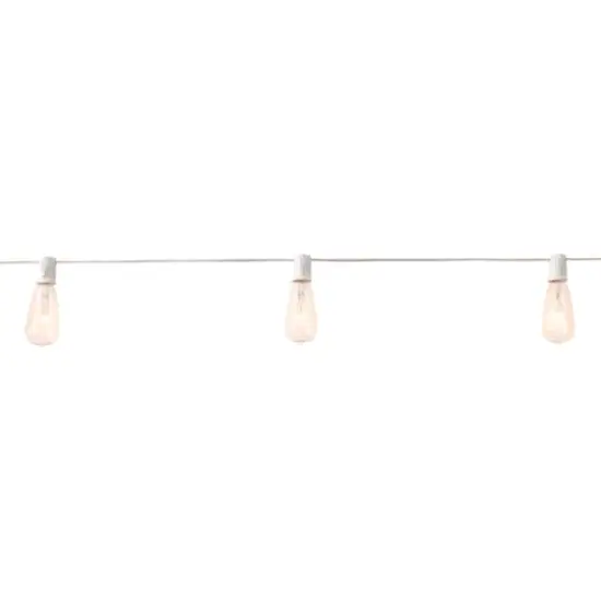 10ct. Edison String Lights with White Cord by Ashland&trade; {5}