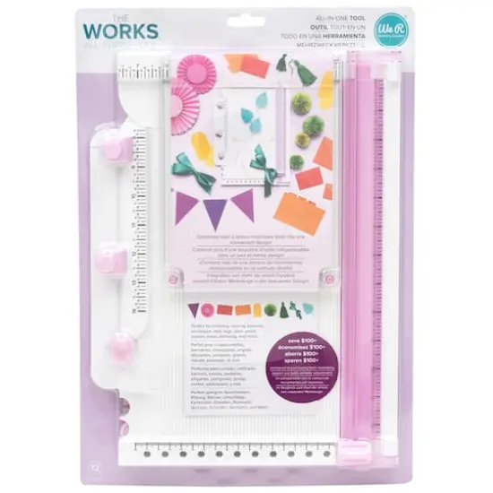 We R Memory Keepers&reg; The Works Lilac All-In-One Tool {1}