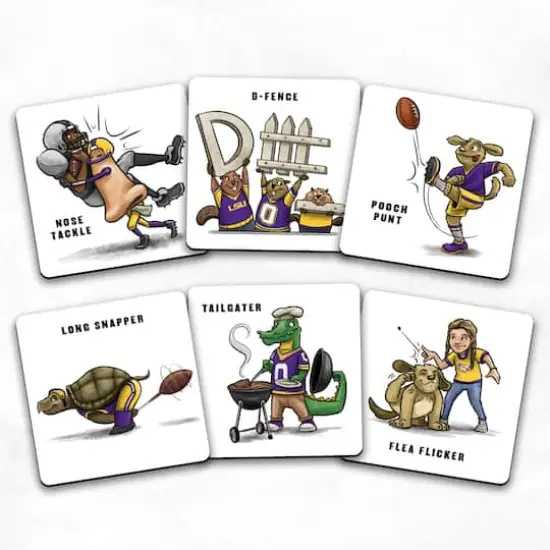College Team Licensed Memory Match Game LSU Tigers {5}