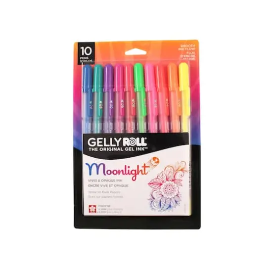 Gelly Roll&reg; Moonlight&reg; 06 Fine Point 10 Color Gel Pen Set {3}
