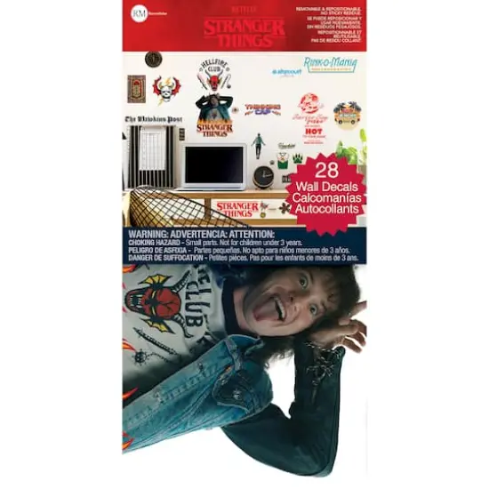 RoomMates Stranger Things Season 4 Icons Peel & Stick Wall Decals {8}