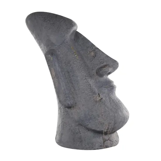 Distressed Island Head Planter {10}