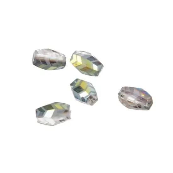 AB Glass Faceted Oval Beads, 11mm by Bead Landing&trade; {4}
