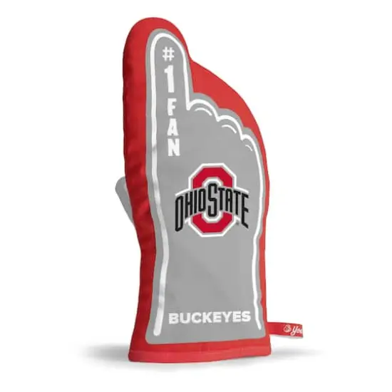 Quilted No.1 Oven Mitt Ohio State Buckeyes {4}