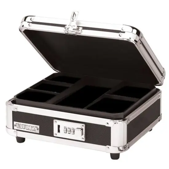 Vaultz Black Cash Box {3}