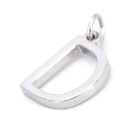 Sterling Silver Alphabet Charm by Bead Landing&trade; D {4}
