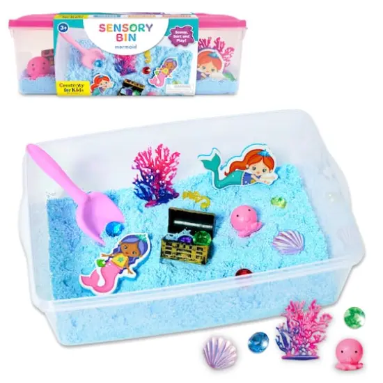 Creativity for Kids&reg; Mermaid Sensory Bin {1}