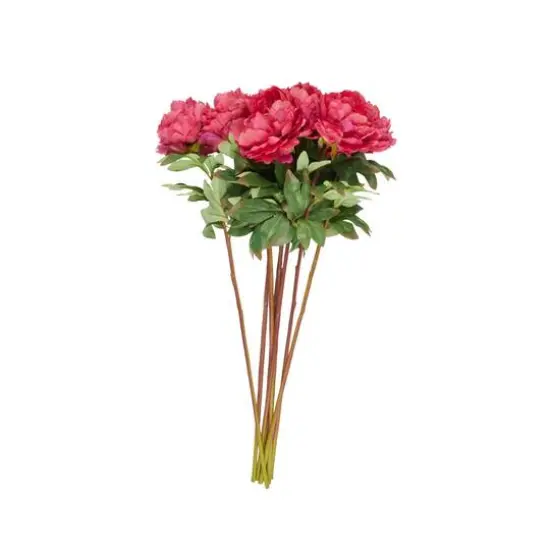 32" Pink Peony Artificial Flower Stem, 8ct. {7}
