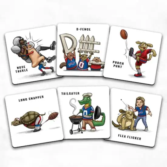 Buffalo Bills Licensed Memory Match Game {4}