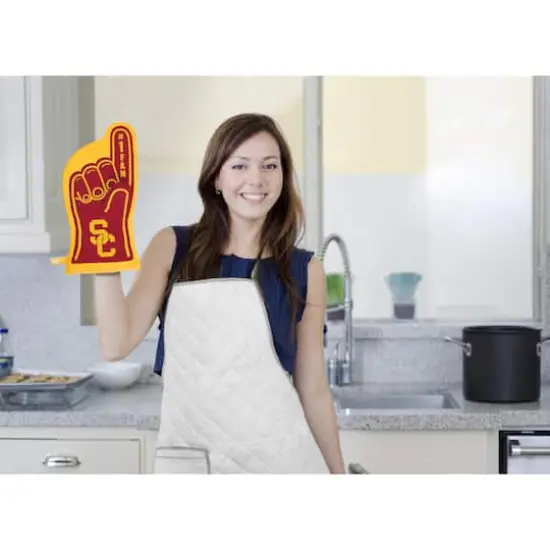 Quilted No.1 Oven Mitt USC Trojans {6}