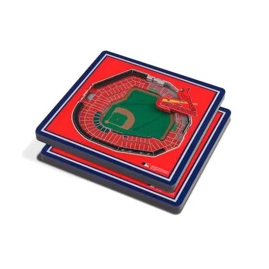 MLB 3D StadiumView Coasters St Louis Cardinals {1}