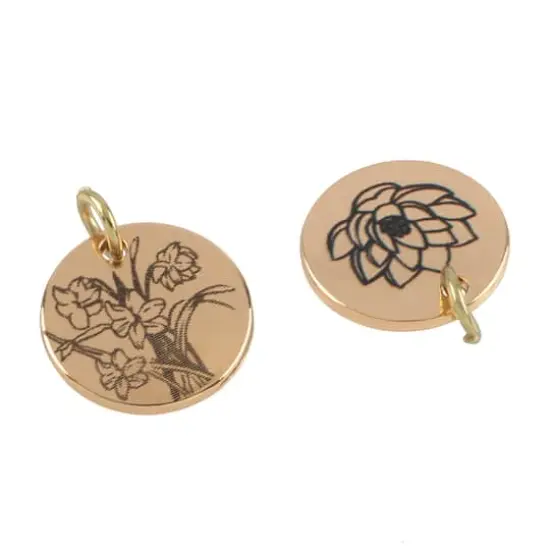 Birth Flower Charm Set by Bead Landing&trade; {3}