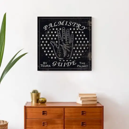 Palm Reading Guide 3 20" x 20" Canvas Wall Art {5}
