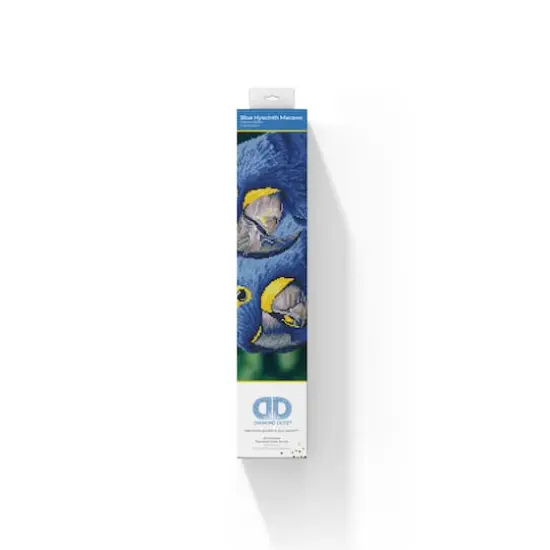Diamond Dotz&reg; Intermediate Blue Hyacinth Macaws Diamond Facet Art Kit {3}