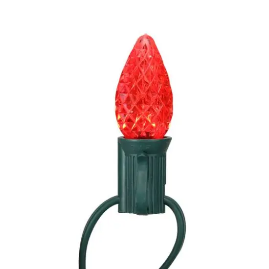 Multicolor Faceted C7 LED Replacement Christmas Bulbs, 25ct. {7}