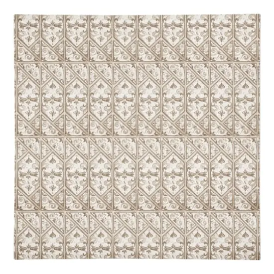 Regal Cream Pattern Cotton Twill Napkin {1}