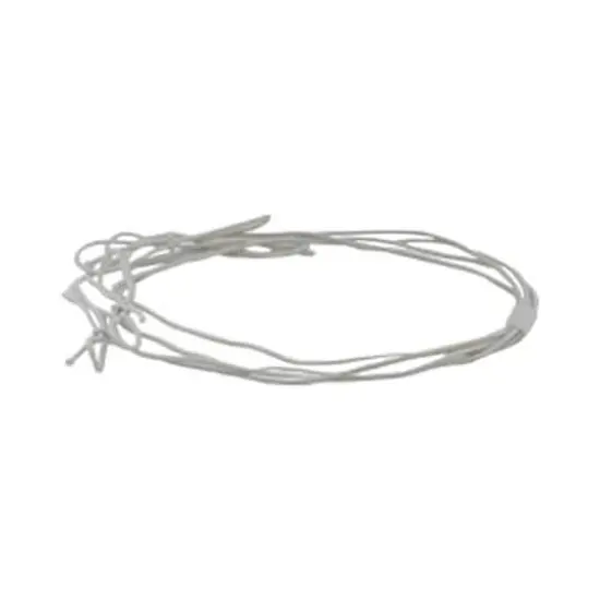 JAM Paper 16" White Matte Elastic Loop, 50ct. {1}