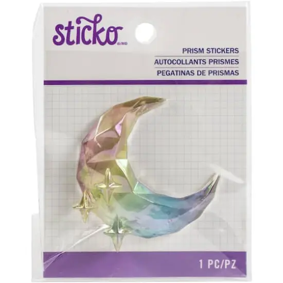 Sticko&reg; Moon & Stars Prism Sticker {1}