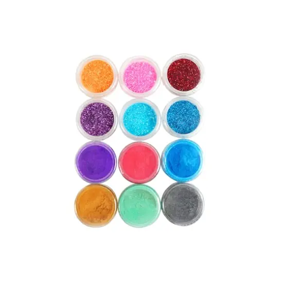 Shimmer & Pearlescent Resin Powder Mix-Ins, 12ct. by Craft Smart&trade; {3}