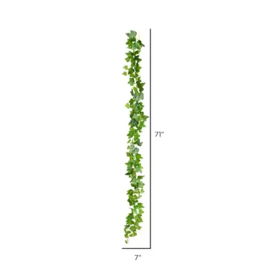 71" Artificial Green Frosted Ivy Vine, 3ct. {3}