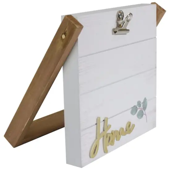 8.5" "Home" Table Top Photo Clip Frame With Hinge Design D&eacute;cor {4}