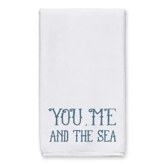 You Me & The Sea Tea Towel Set Blue/Gray {3}
