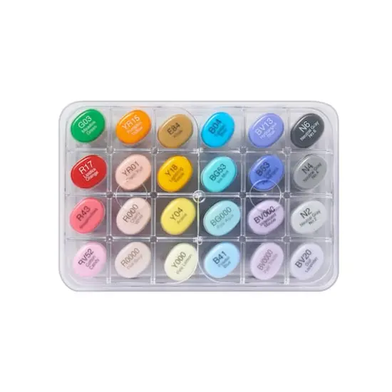 Copic&reg; Sketch 24 Piece Manga Illustration Set {4}