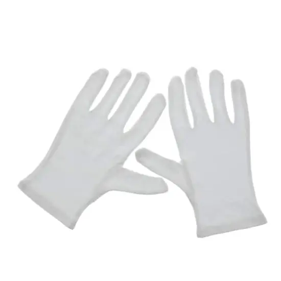 Art Alternatives Soft White Cotton Gloves {5}
