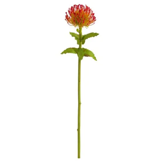 Pincushion Artificial Flower Stem, 6ct. White {2}