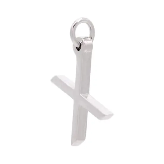 Sterling Silver Alphabet Charm by Bead Landing&trade; X {4}