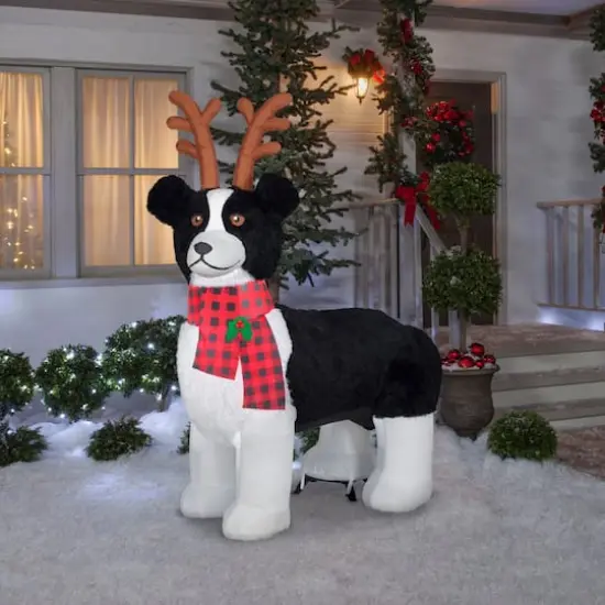 4ft. Airblown&reg; Inflatable Border Collie {3}